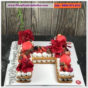 Bánh Sinh Nhật Chữ Cái & Số - RP84